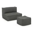 Venkovní křeslo potažené snímatelnou látkou, Homemotion - Lydia Viadurini