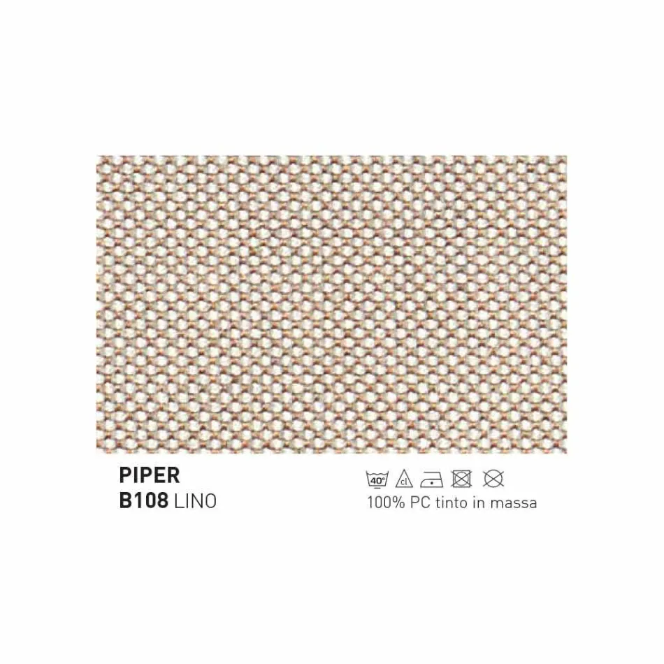 Design Varaschin Emma venkovní křeslo z hliníku a tkaniny Viadurini