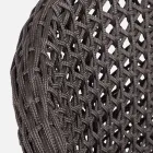 Zahradní křeslo s teakovými nohami a látkovým sedákem, Homemotion - Chantall Viadurini