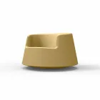 Moderní design zahradní křeslo Roulette Vondom z polyethylenu Viadurini