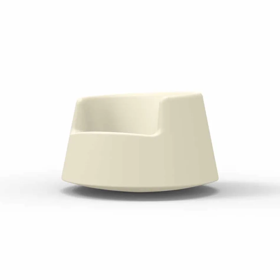 Moderní design zahradní křeslo Roulette Vondom z polyethylenu Viadurini