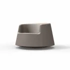 Moderní design zahradní křeslo Roulette Vondom z polyethylenu Viadurini