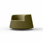 Moderní design zahradní křeslo Roulette Vondom z polyethylenu Viadurini