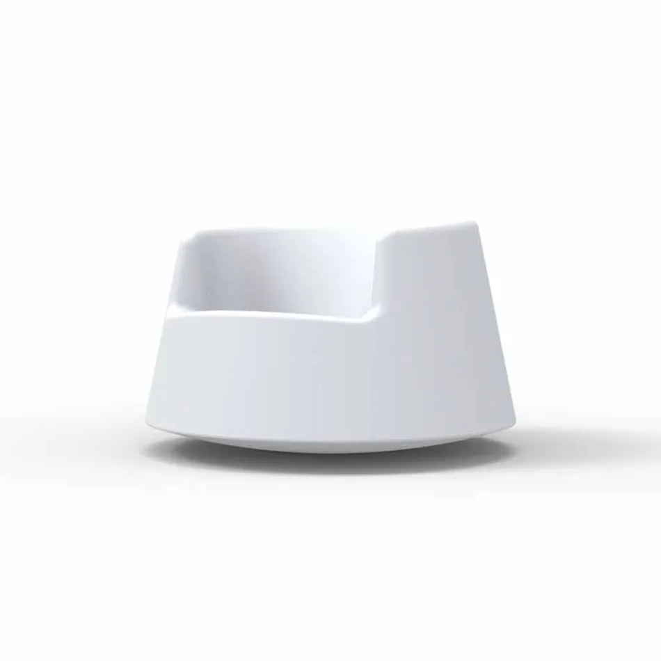 Moderní design zahradní křeslo Roulette Vondom z polyethylenu Viadurini