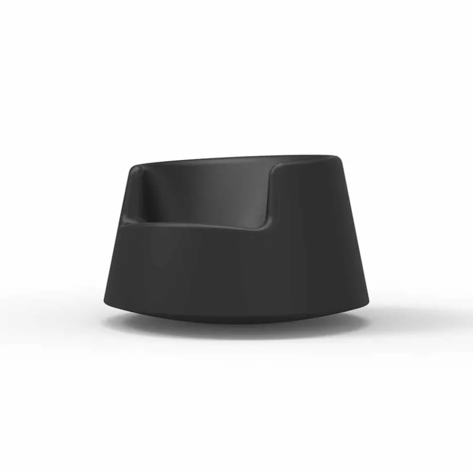 Moderní design zahradní křeslo Roulette Vondom z polyethylenu Viadurini