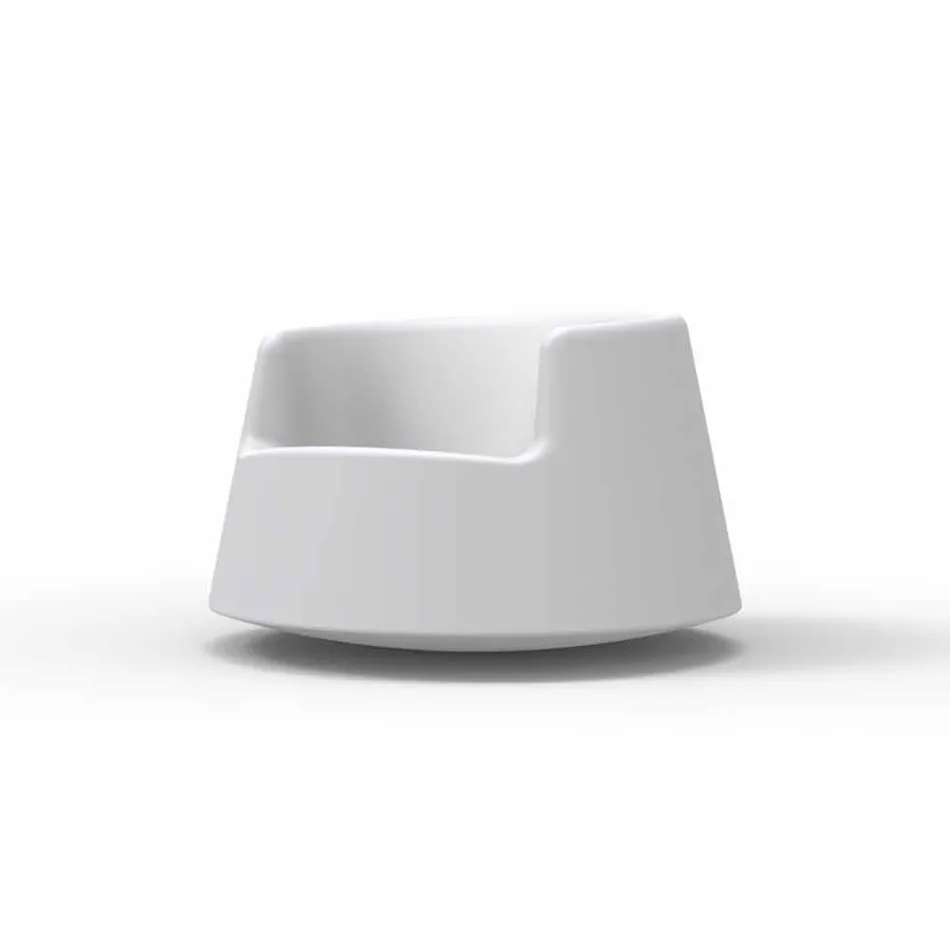 Moderní design zahradní křeslo Roulette Vondom z polyethylenu Viadurini