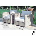 Křeslo ručně tkaný designový zahradní Elsa Viadurini