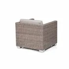 Křeslo ručně tkaný designový zahradní Elsa Viadurini