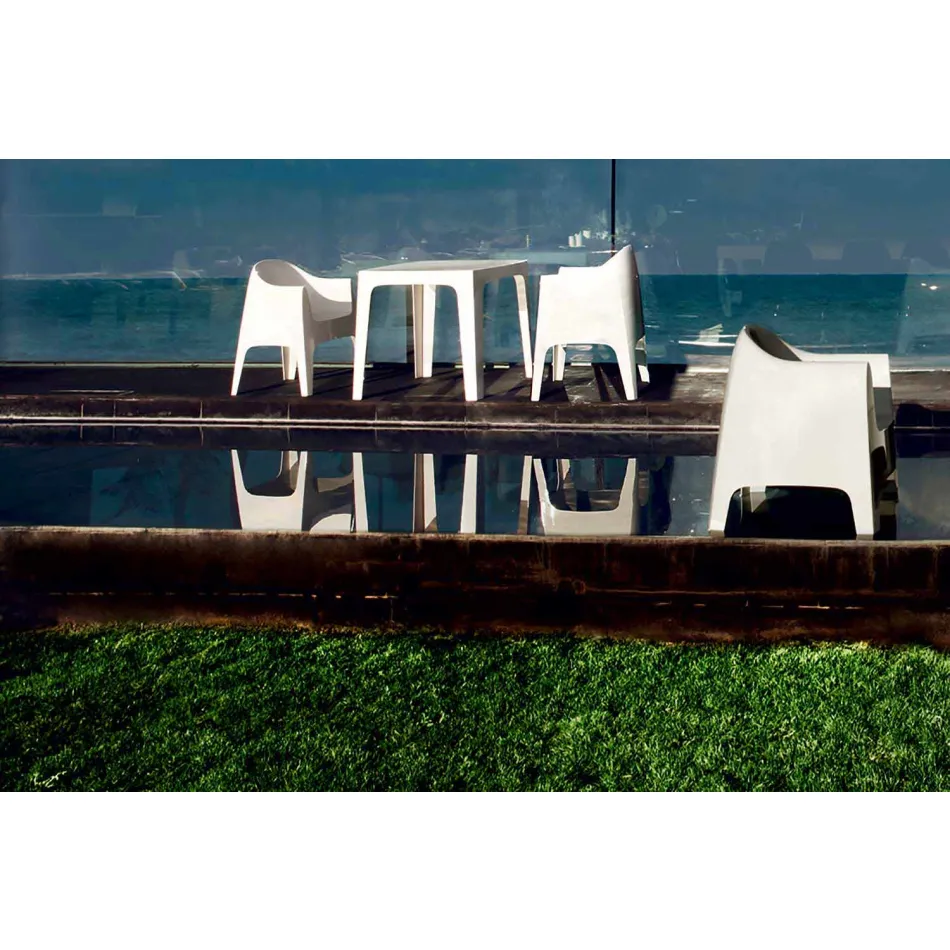 Pevné křeslo Vondom z polypropylenu Viadurini