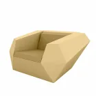 Faz zahradní křeslo Vondom moderní design z polyethylenu Viadurini