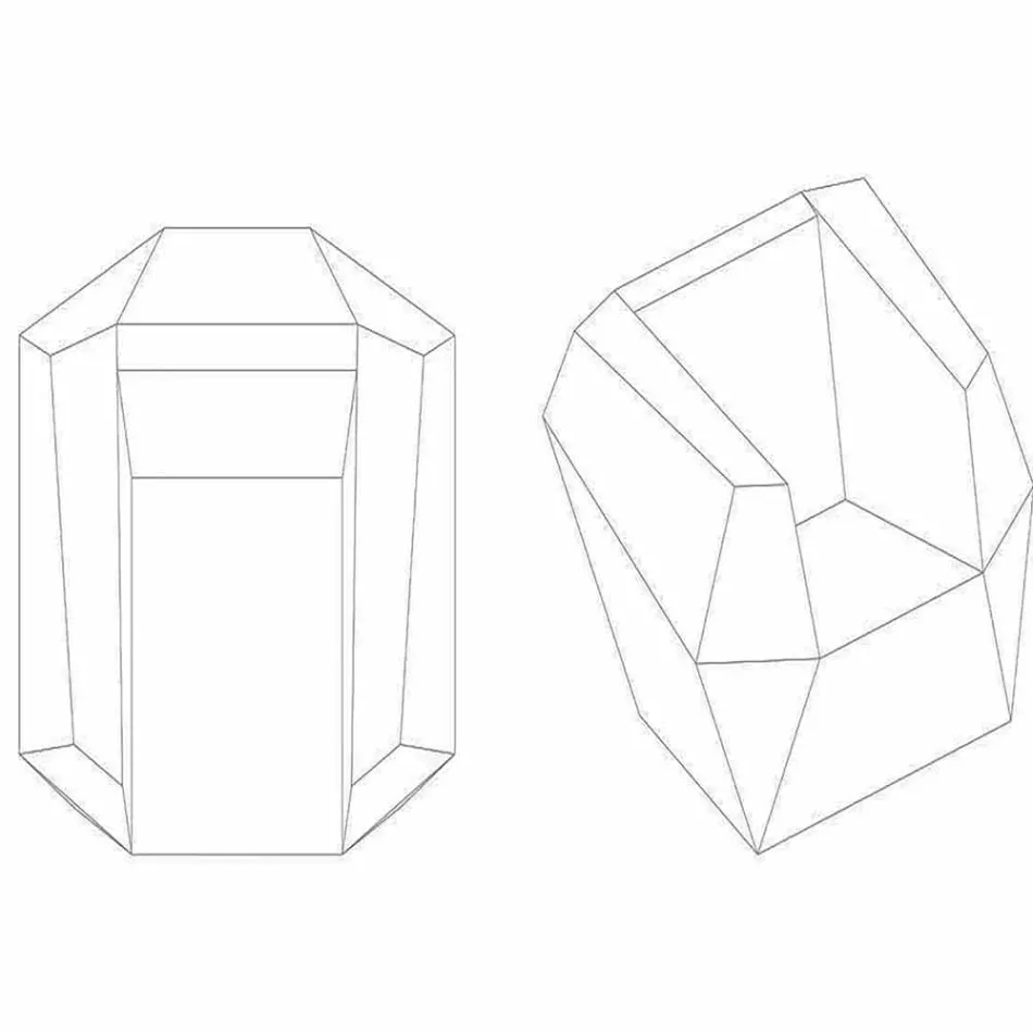 Zahradní křeslo Faz Vondom moderní design z polyethylenu Viadurini