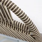 Zahradní křeslo z hliníku a lana - Alcor Viadurini