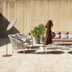 Hliníkové zahradní křeslo Made in Italy - Emmacross by Varaschin Viadurini