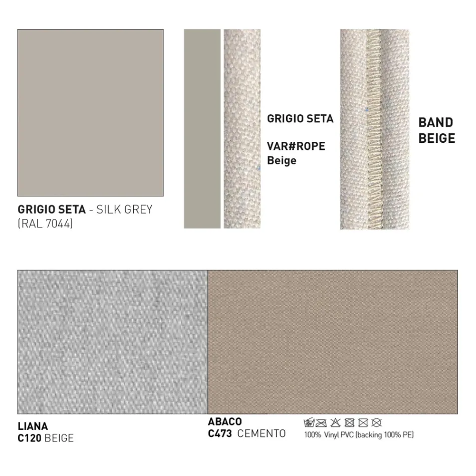 Hliníkové zahradní křeslo Made in Italy - Emmacross by Varaschin Viadurini