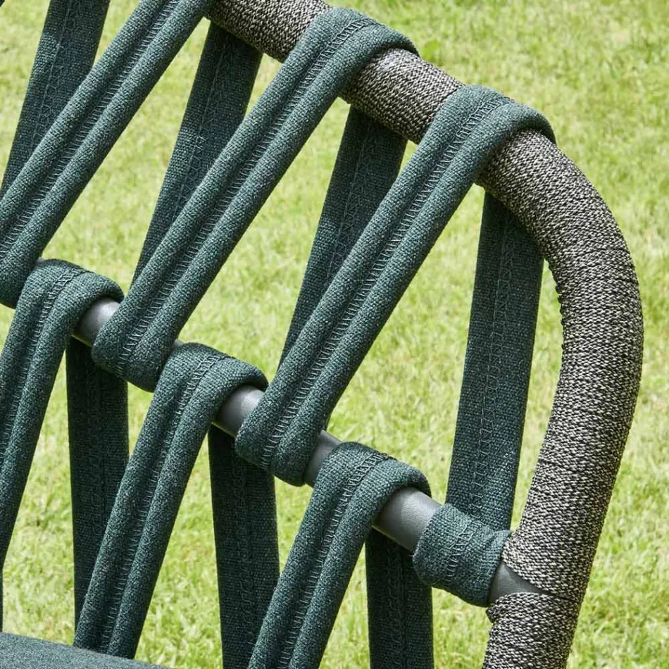 Hliníkové zahradní křeslo Made in Italy - Emmacross by Varaschin Viadurini