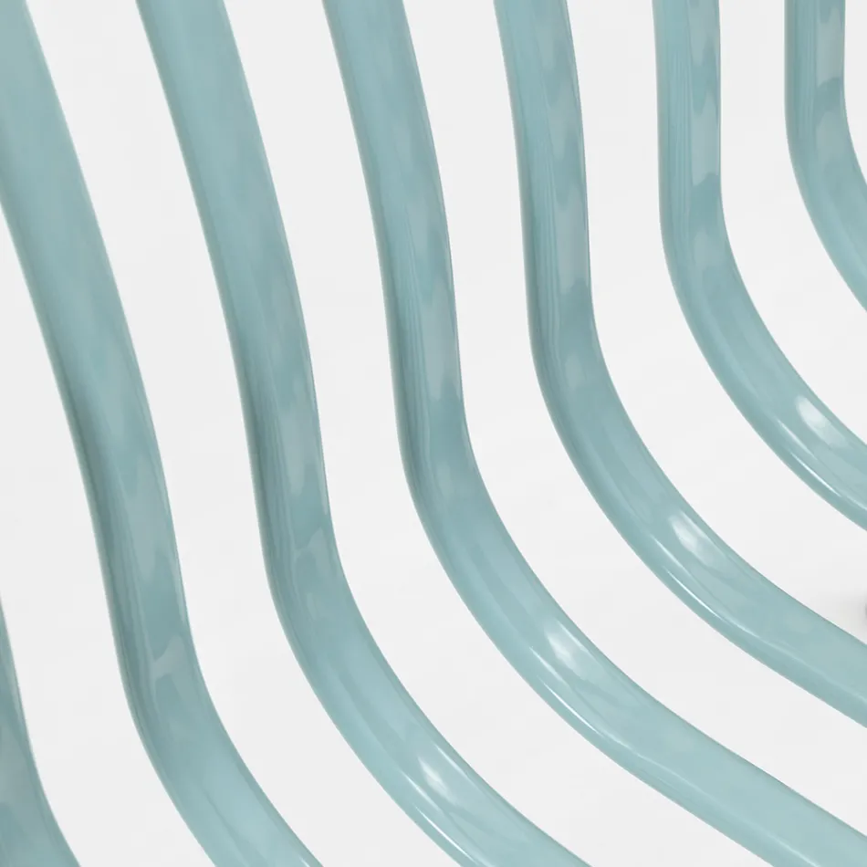 Stohovatelné kovové zahradní křeslo Made in Italy 2 kusy – jednoduše Viadurini