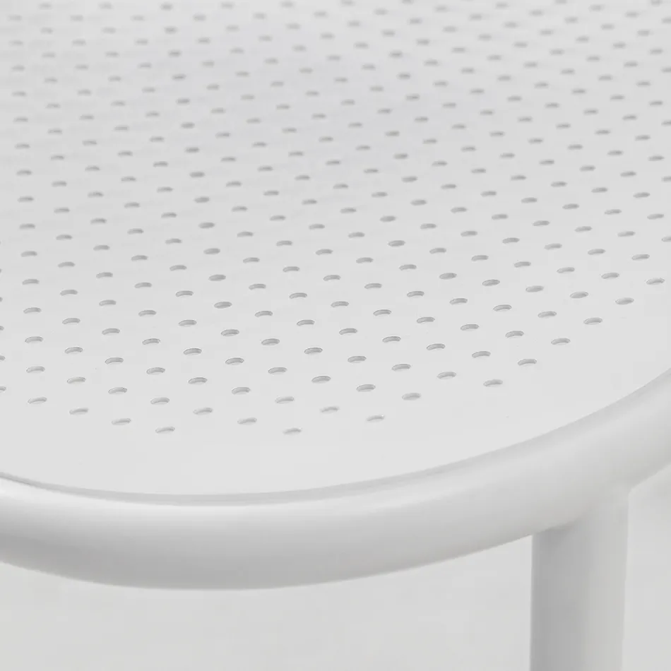 Zahradní křeslo z lakovaného kovu Made in Italy 2 kusy - Synergy Viadurini