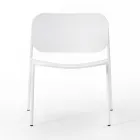 Zahradní křeslo z lakovaného kovu Made in Italy 2 kusy - Synergy Viadurini