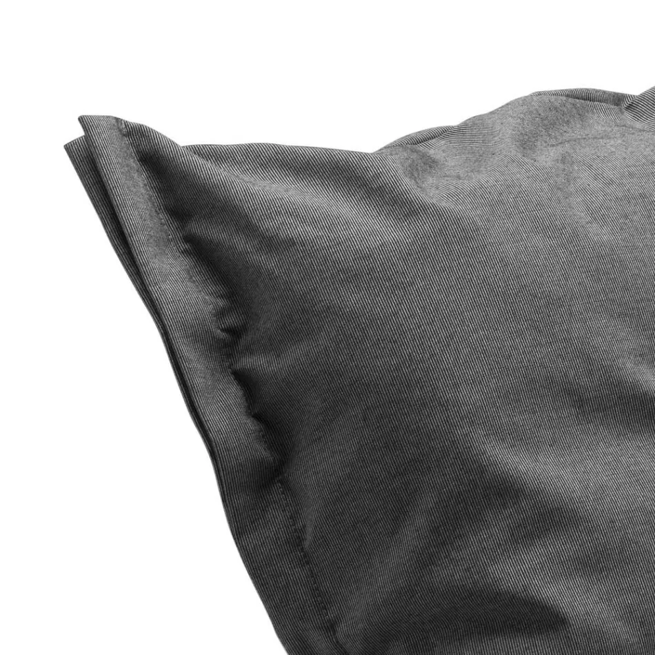 Zahradní křeslo z polyetylenu a látky vyrobené v Itálii - Freccia Viadurini