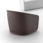 Zahradní křeslo z polyetylenu Made in Italy Moderní design - červenec Viadurini