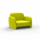 Pezzettina by Vondom polyethylenové zahradní křeslo, design Viadurini