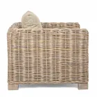 Homemotion Indoor / Outdoor Design Rattan Garden Armchair - Ceara Viadurini