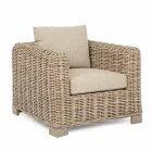 Homemotion Indoor / Outdoor Design Rattan Garden Armchair - Ceara Viadurini
