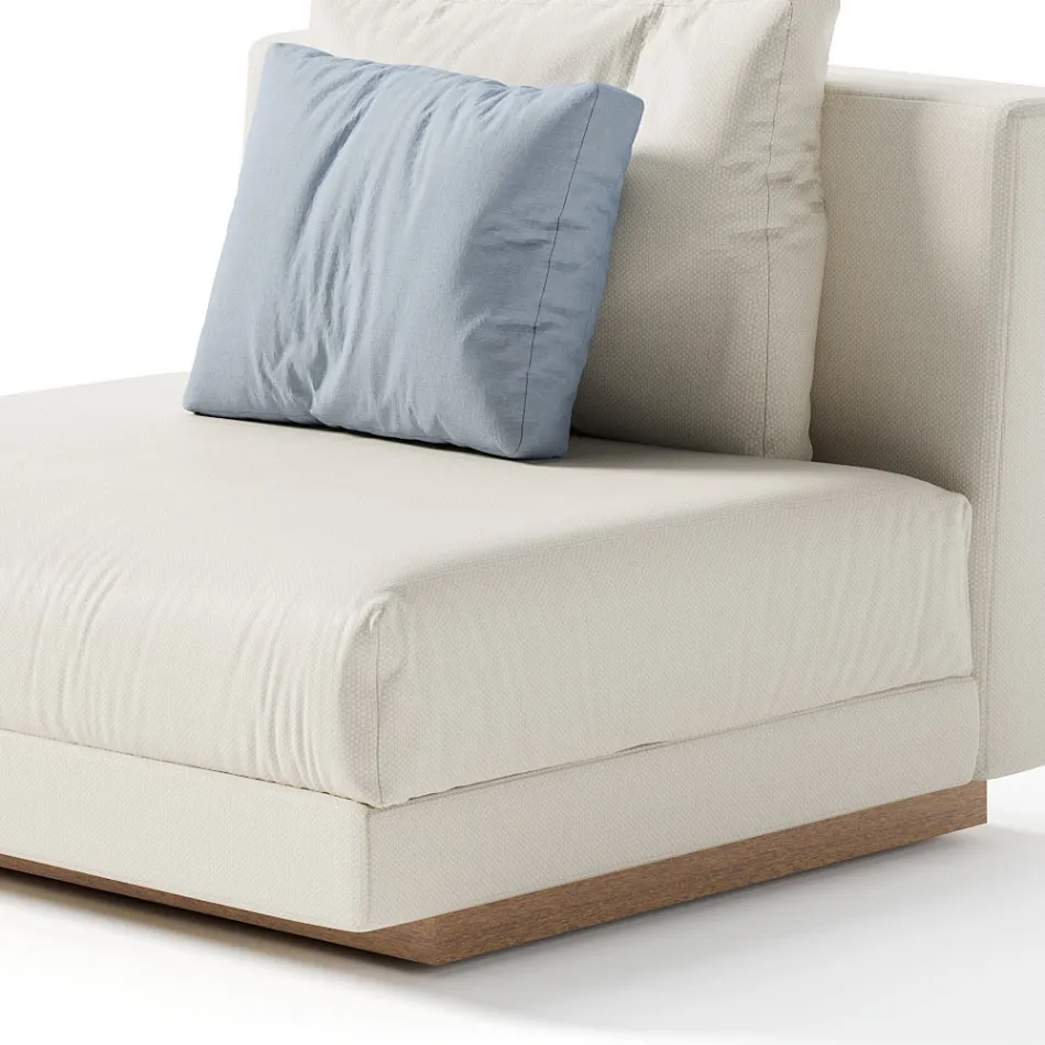 Látkové zahradní křeslo Made in Italy - Rubik Viadurini