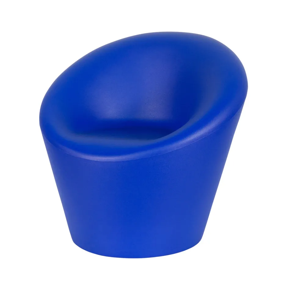 Zahradní křeslo z fluo a barevného polyetylenu Made in Italy - Colores Viadurini