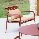 Zahradní křeslo vyrobené výhradně z hliníku - Resplendent Viadurini