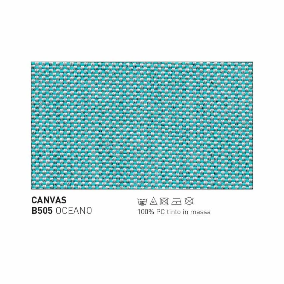 Moderní zahradní křeslo Varaschin Emma z masivního iroko dřeva Viadurini