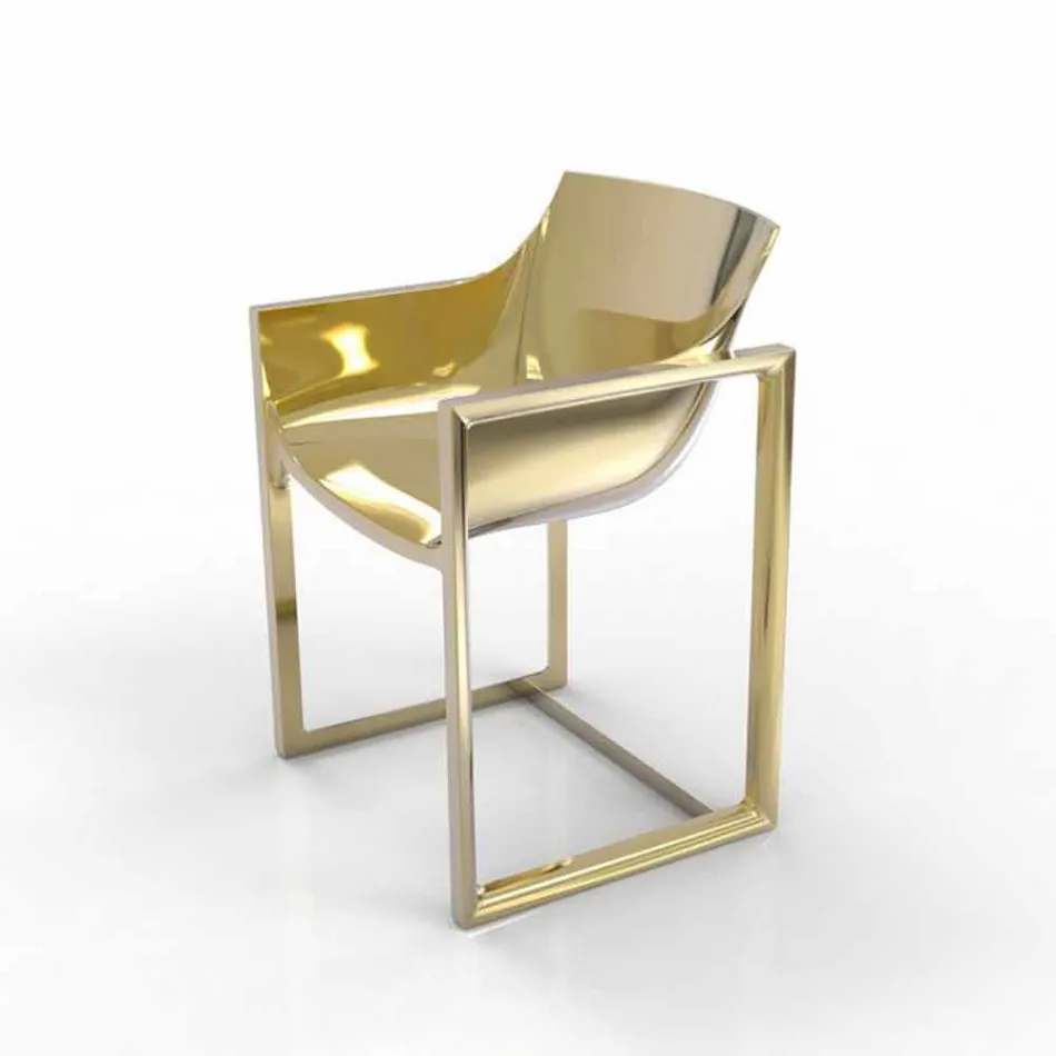 WallStreet Vondom zahradní křeslo, polypropylen a sklolaminát Viadurini