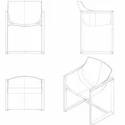 WallStreet Vondom zahradní křeslo, polypropylen a sklolaminát Viadurini