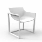 WallStreet Vondom zahradní křeslo, polypropylen a sklolaminát Viadurini