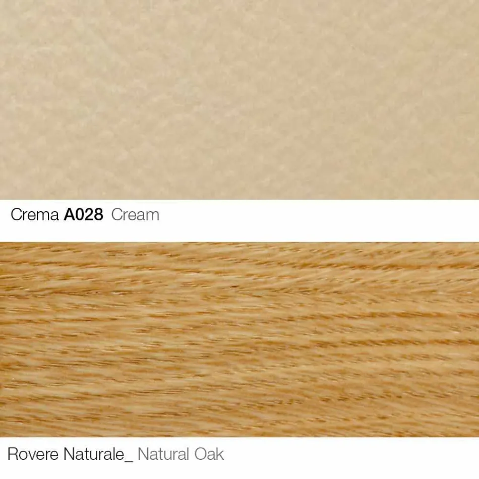 Křeslo do obývacího pokoje s podnožkou z kůže a dřeva vyrobené v Itálii - Butterfly Viadurini