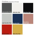 Křeslo do obývacího pokoje z látky a kovu Made in Italy 2 kusy - Sangria Viadurini