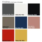 Křeslo do obývacího pokoje potažené látkou Made in Italy 2 kusy - Sangria Viadurini