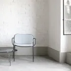 Křeslo do obývacího pokoje potažené látkou Made in Italy 2 kusy - Sangria Viadurini