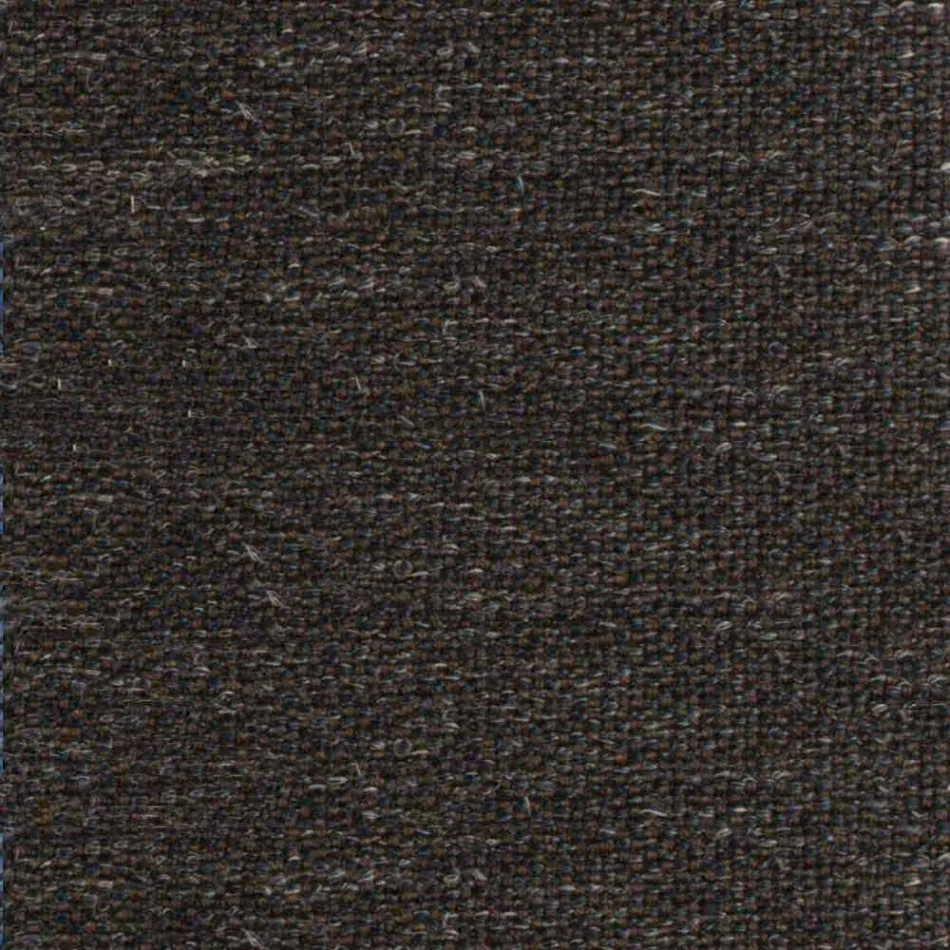 Křeslo do obývacího pokoje v látce s kovovými nohami vyrobené v Itálii - třešeň Viadurini