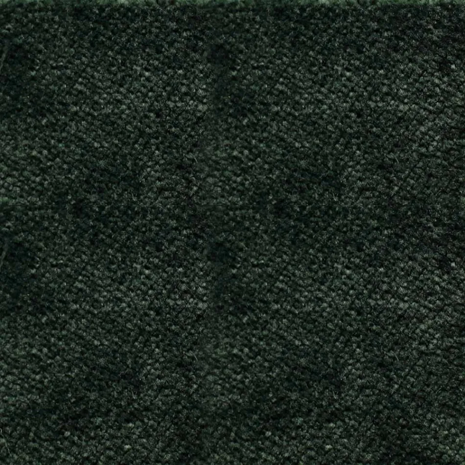 Sametové křeslo do obývacího pokoje s kovovou konstrukcí Made in Italy - Aljaška Viadurini