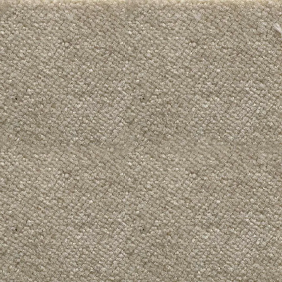 Sametové křeslo do obývacího pokoje s kovovou konstrukcí Made in Italy - Aljaška Viadurini