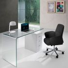 Kancelářská židle s područkami a nastavitelným zdvihem - vizmut Viadurini