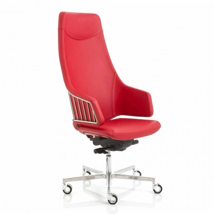 Výkonná kancelářská židle modelu by Luxy Itálii, made in Italy Viadurini