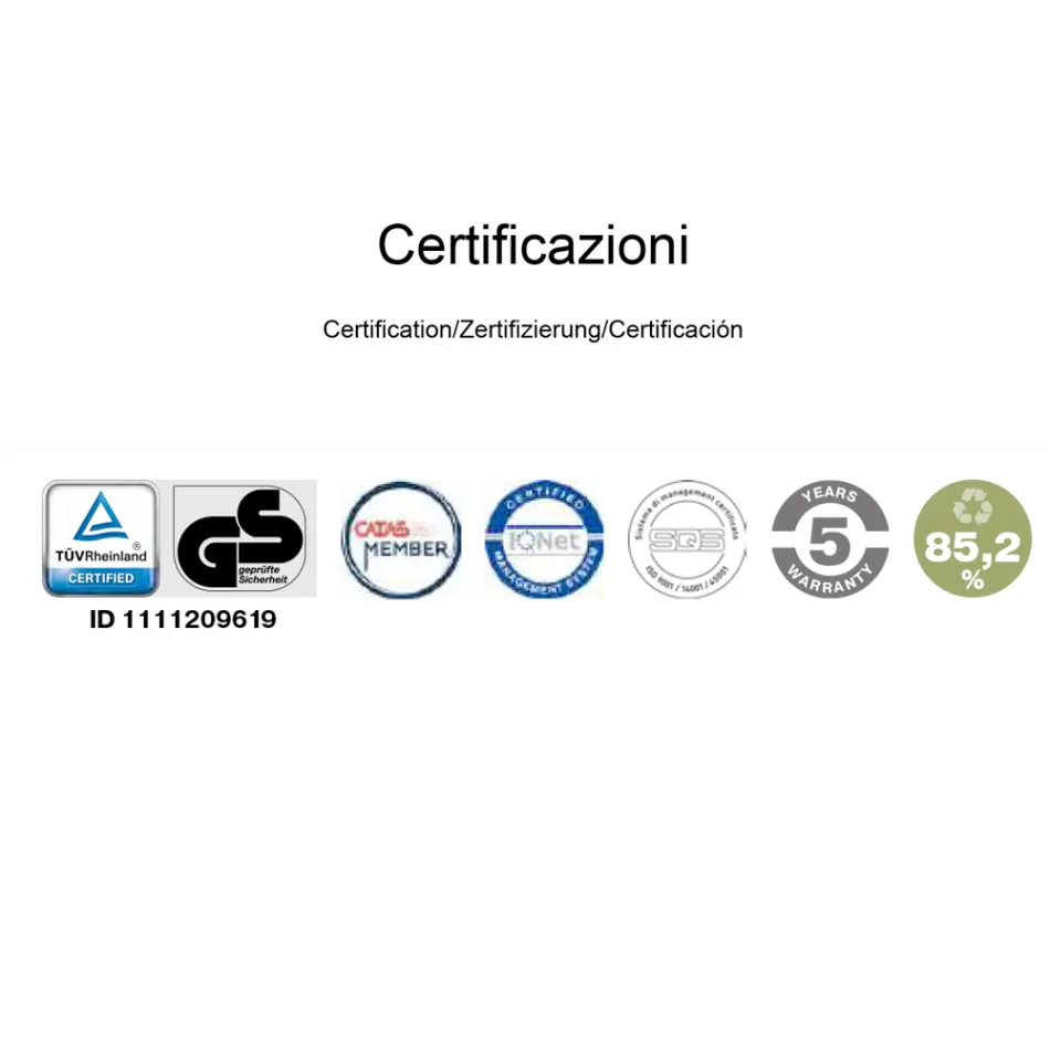 Ergonomická otočná kancelářská židle s kolečky a opěrkou hlavy - Gimiglia Viadurini