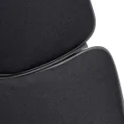 Nastavitelná otočná kancelářská židle z oceli a polyesteru - Luigio Viadurini