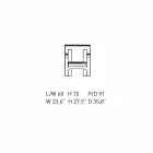 Designové křeslo z černé překližky nebo břízy vyrobené v Itálii - Galatea Viadurini