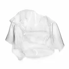 Křeslo moderní design plexisklo Paris, made in Italy Viadurini