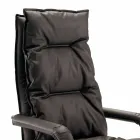 Designérské kožené křeslo vyrobené v Itálii Gemma Viadurini