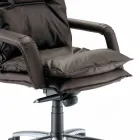 Designérské kožené křeslo vyrobené v Itálii Gemma Viadurini