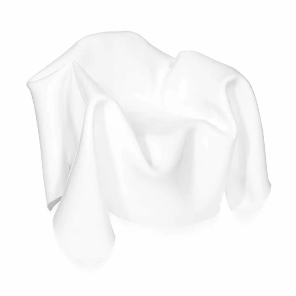 Moderní design křeslo v bílé plexiskla Paříži, made in Italy Viadurini